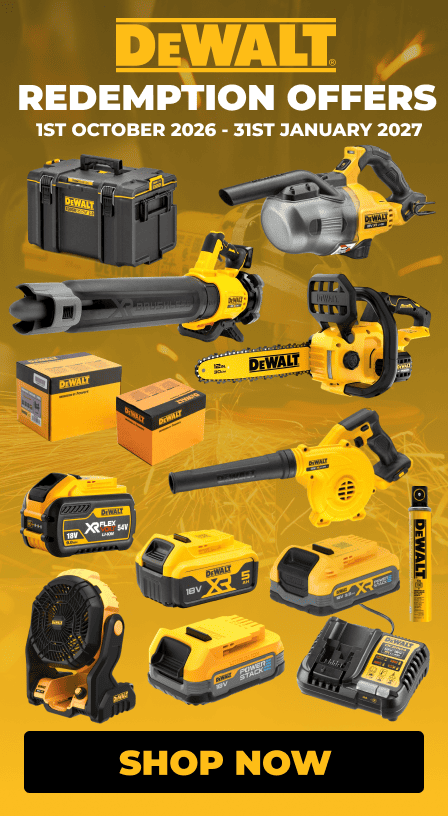 Dewalt Q4 Redemption Offers - 1st October 2026 - 31st January 2027