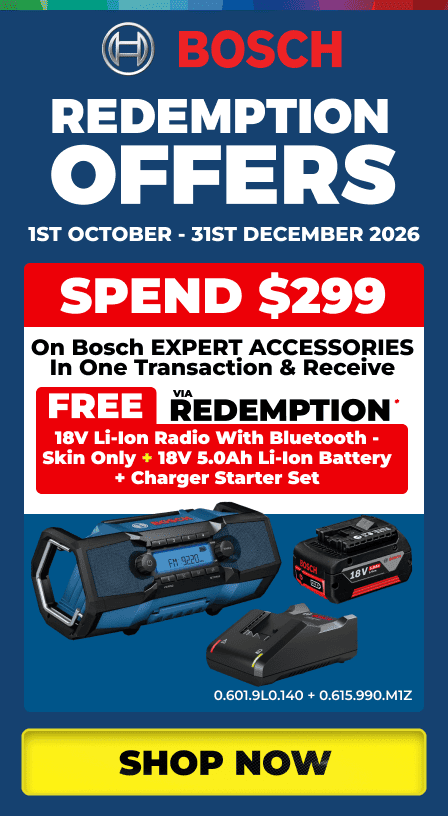 Bosch EXPERT Spend & Receive Redemption Q4 - 1st October - 31st December 2026