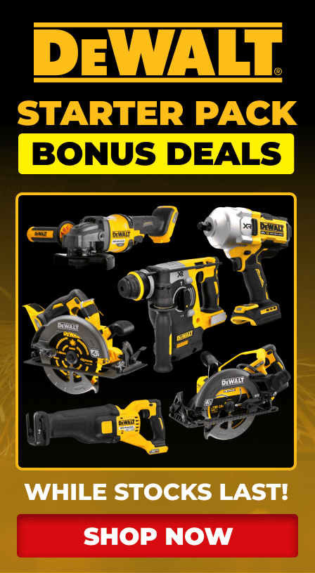 Dewalt Start Pack Bonus Deals - 12th October - 30th November 2026