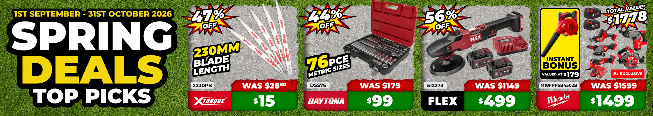 Spring Deals promotion