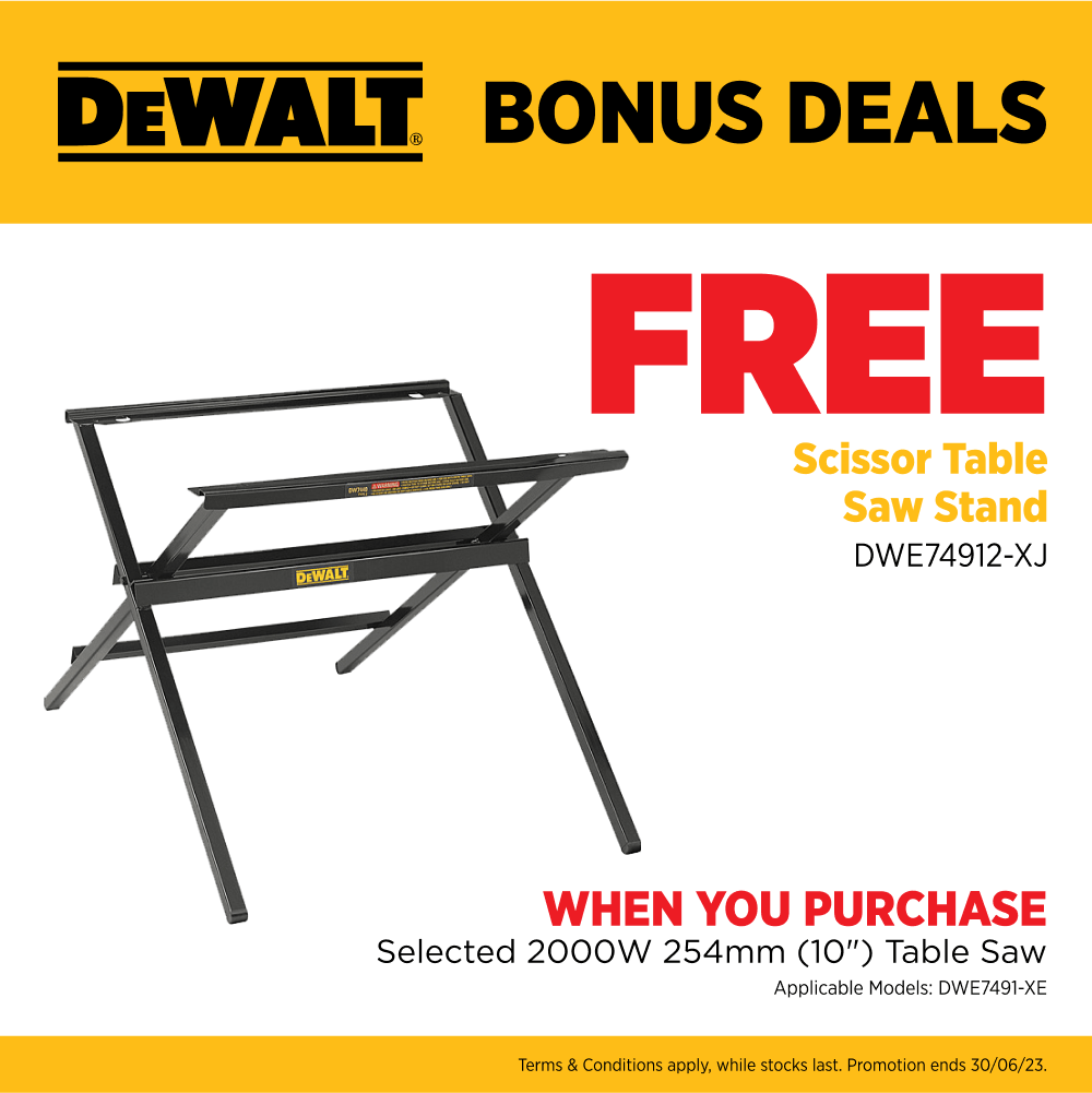 DeWalt DWE7491XE 2000W 254mm (10") Table Saw