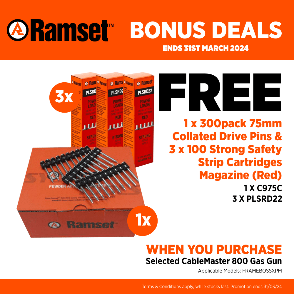 Ramset FRAMEBOSSXPM 75mm Magazine FrameBoss™ XP Automatic Powder