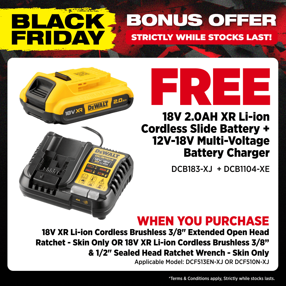 DeWalt DCF510N-XJ 18V XR Li-ion Cordless Brushless 3/8” & 1/2" Sealed Head Ratchet Wrench - Skin Only – image 3