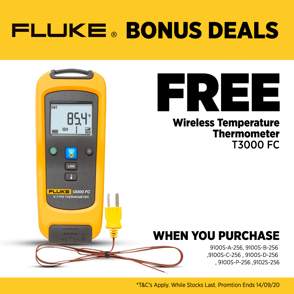 Fluke 9100SD256 175W Block "D" Handheld Temperature DryWell Calibrator