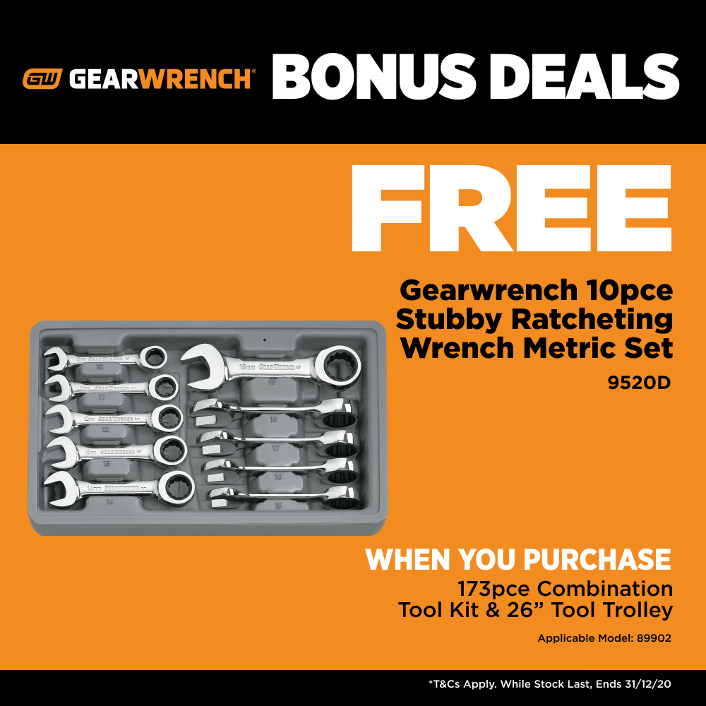 GEARWRENCH 89902 173pce Tool Kit with Tool Trolley