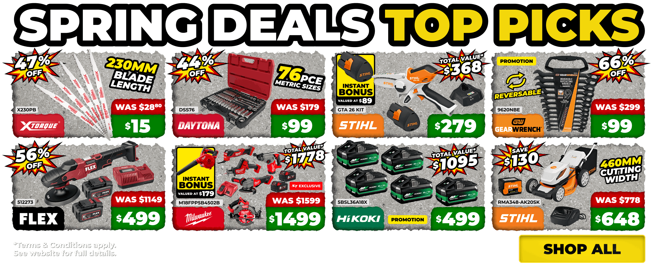 Spring Deal Top Picks - 2026 (UPDATED VERSION)