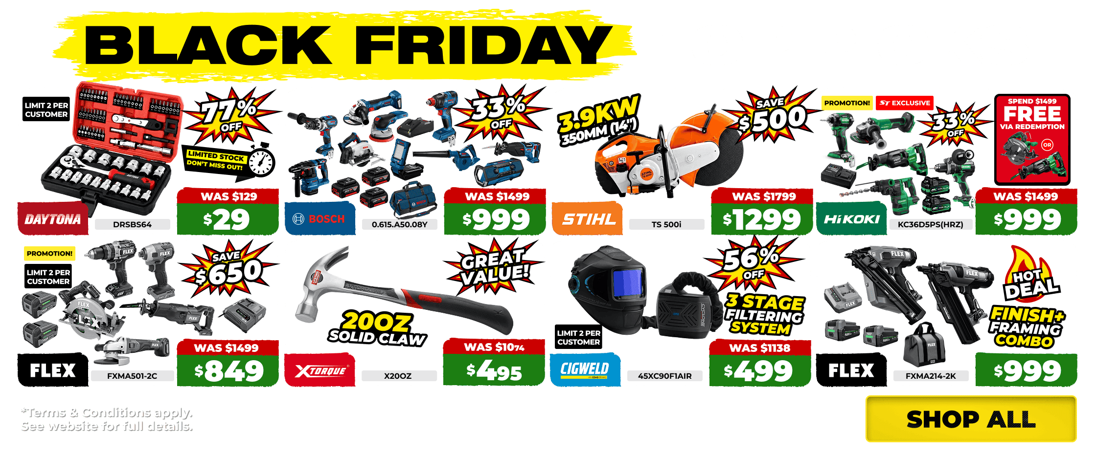 Black Friday Sale - 29th October - 30th November 2026