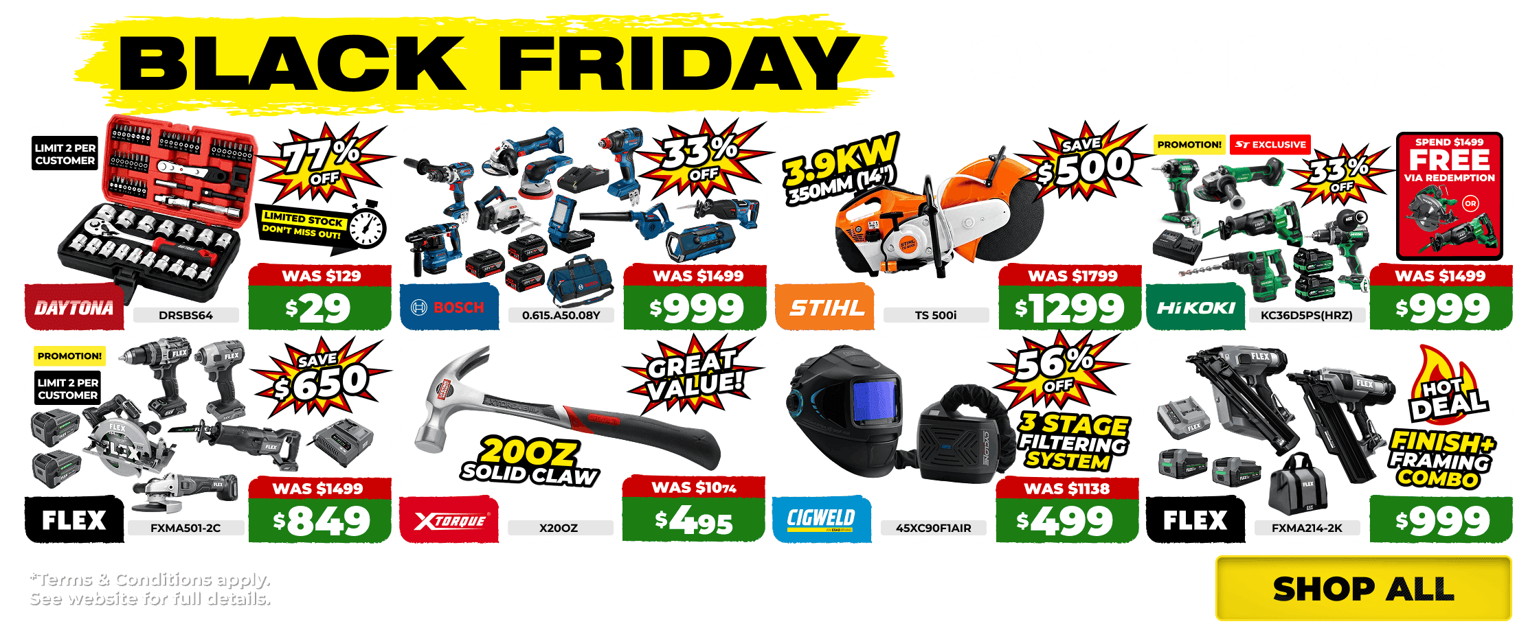 Black Friday Sale - 29th October - 30th November 2026