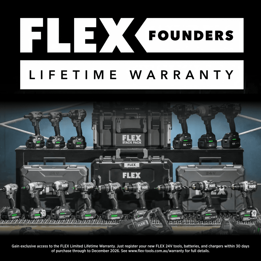 Flex FXMA207-2C 24V 5.0Ah Li-ion Cordless Mid Duty 2pce Combo Kit