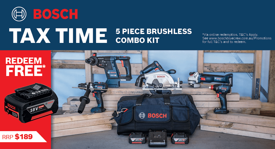 Bosch 0.615.990.M9Z 12V 3.0Ah Li-ion Cordless 3pce Combo Kit Including  Brushless