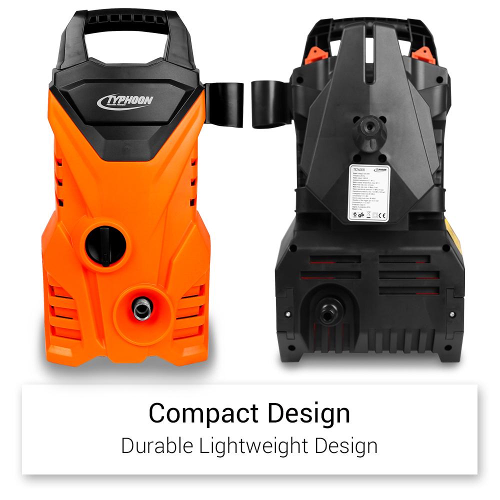 Typhoon TE2400B 1.4KW 2400PSI EWP High Pressure Washer Cleaner with Turbo Head – image 3