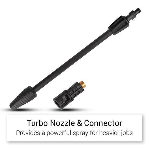 Typhoon TE3500 3500PSI EWP High Pressure Washer Cleaner with Turbo Head