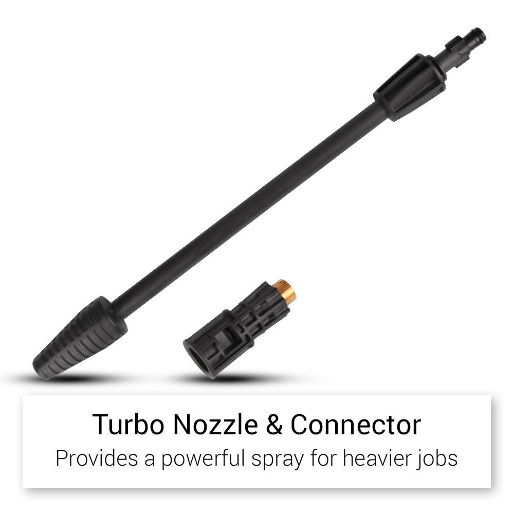 Typhoon TE3000 2.0KW 3000PSI EWP High Pressure Washer Cleaner with Turbo Head – image 13