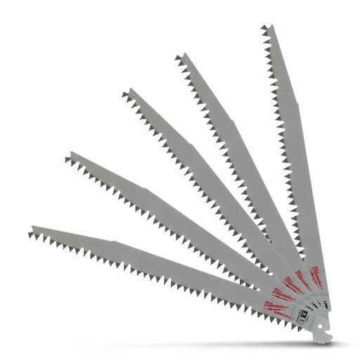 Milwaukee 48005021 5Pack 150mm 6TPI The AX SAWZALL Demo Blades
