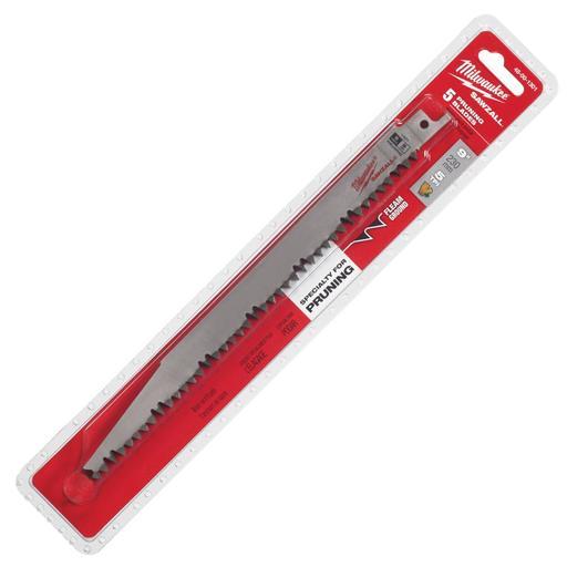 Milwaukee 48471301 (48001301) 5-Pack 225mm 5TPI Pruning Sawzall Blades – image 5