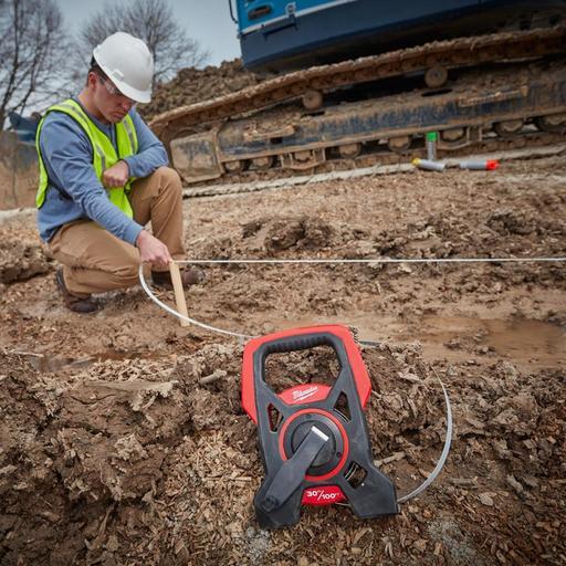 Milwaukee 48225203 30m Open Reel Long Tape Measure