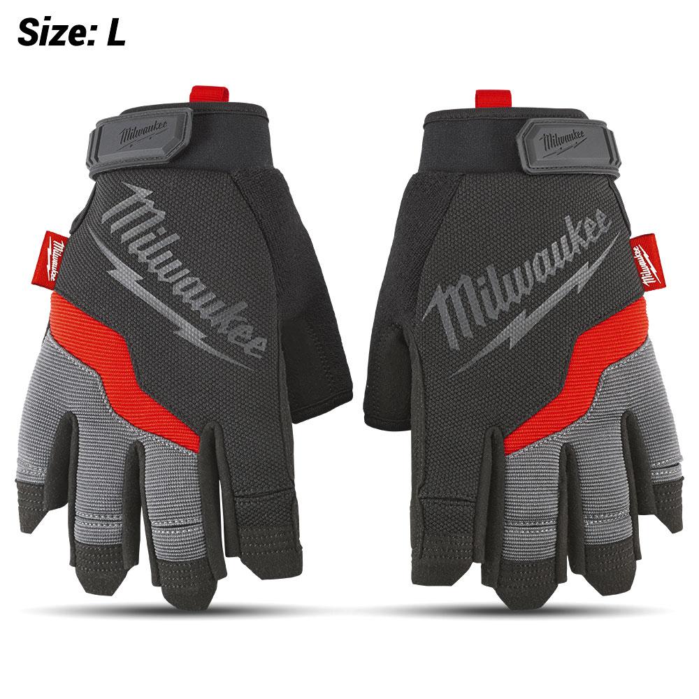 fingerless safety gloves