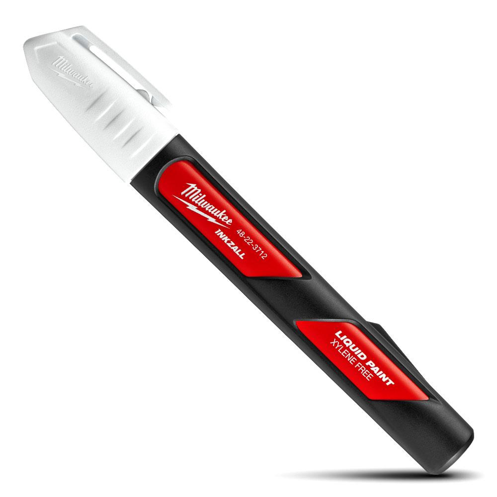 Milwaukee 48223712 1-Pack INKZALL White Paint Marker Pen – image 2