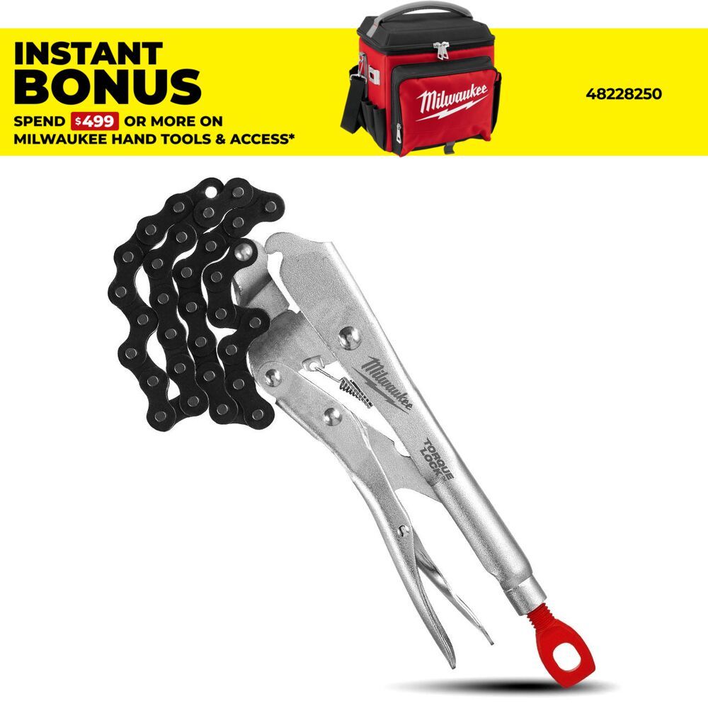 Milwaukee 48223542 Torque Lock Chain Wrench Clamp – image 1