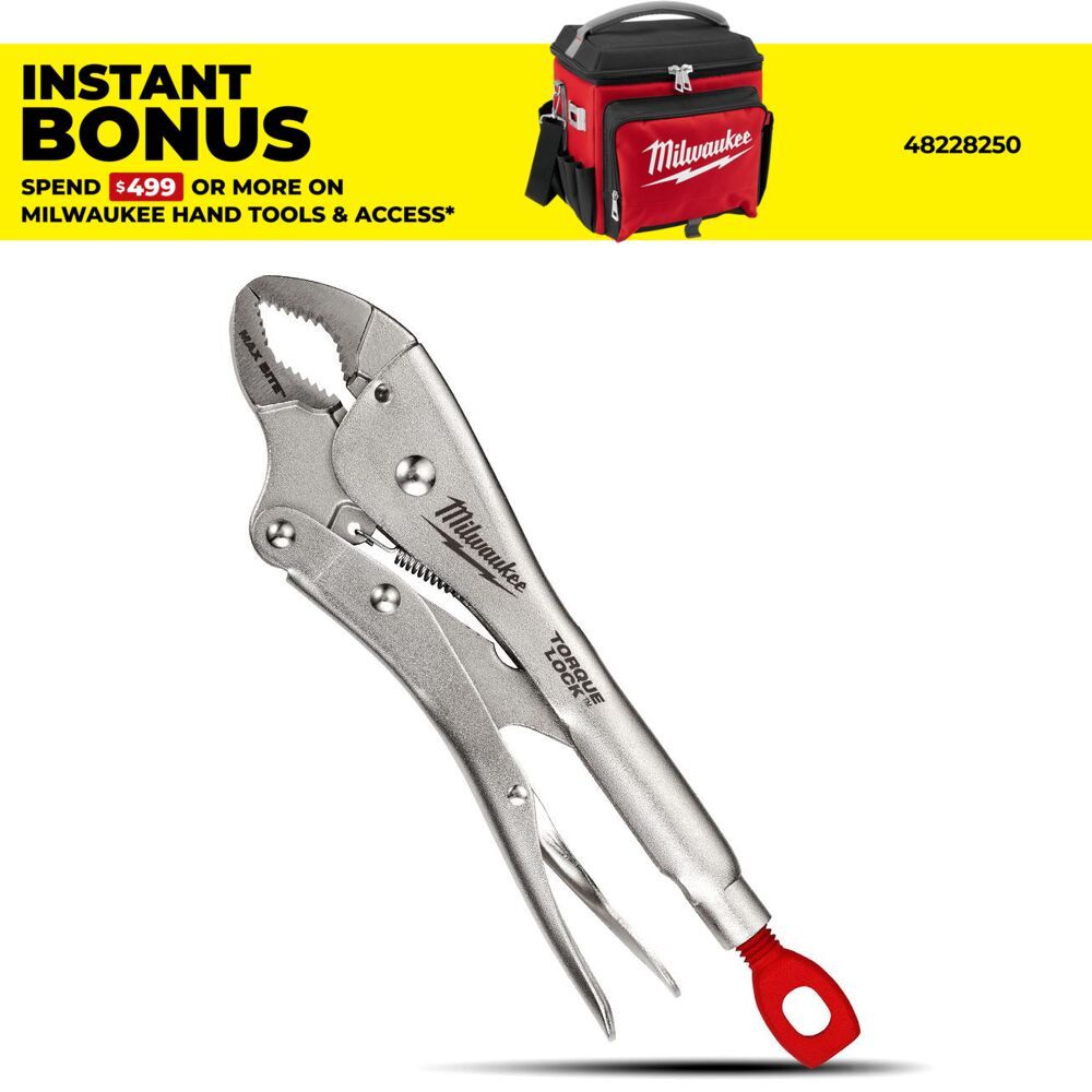 Milwaukee 48223610 250mm (10") Torque Lock Power Jaw Max Bite Locking Pliers – image 1