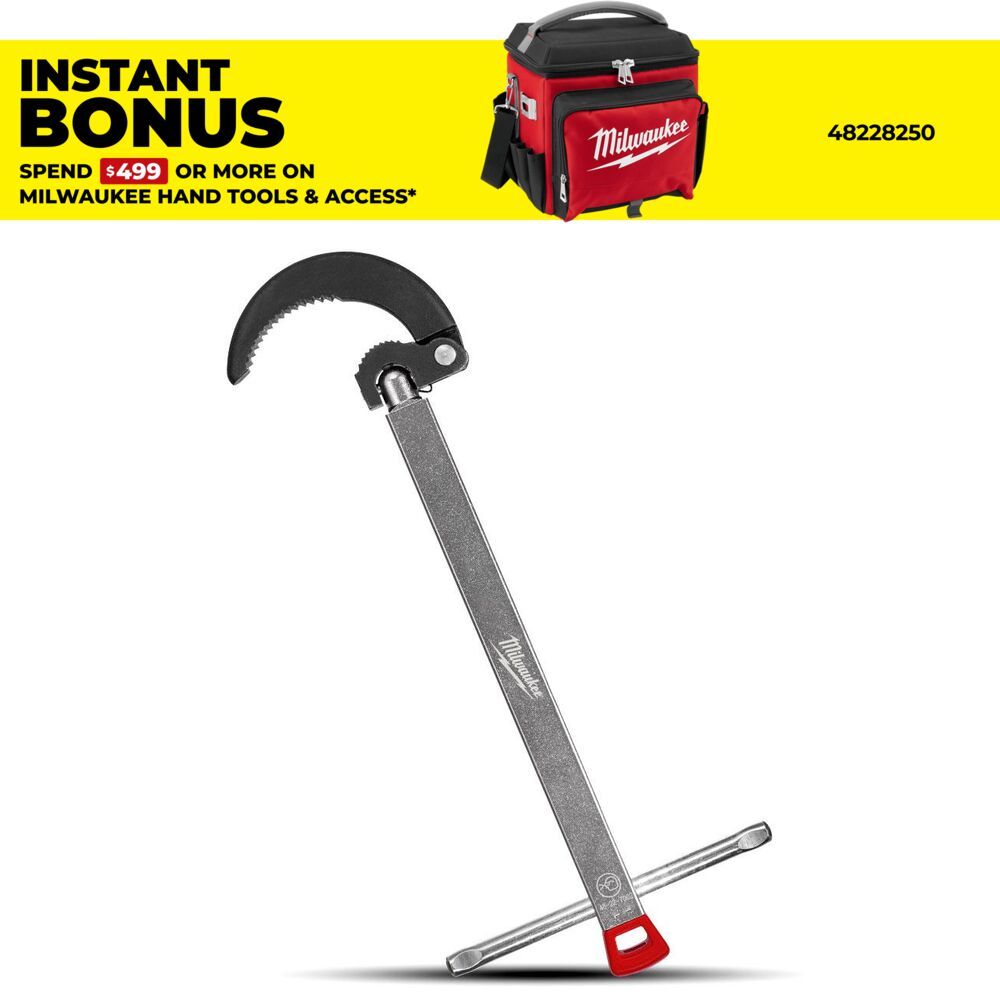 Milwaukee 48227002 58mm (2-1/4") Basin Wrench – image 1