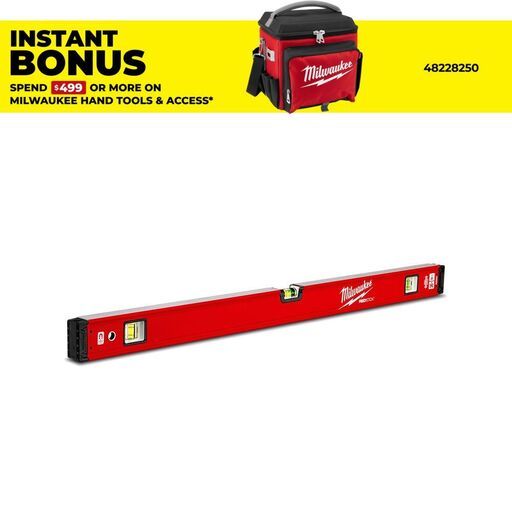 Milwaukee MLBXM36 900mm (36") RedStick Magnetic Box Spirit Level