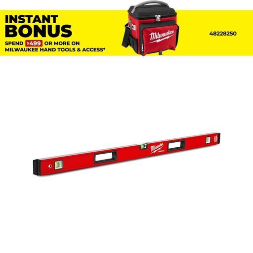 Milwaukee MLBX48 1200mm (48") RedStick Box Spirit Level