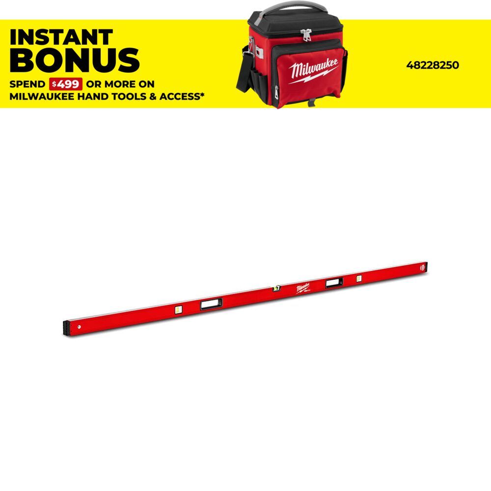 Milwaukee MLBX96 2400mm (96") RedStick Box Spirit Level – image 1