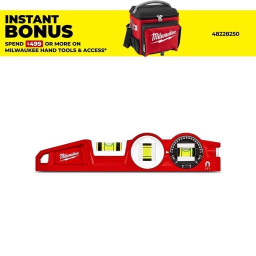 Milwaukee 48225210 Magnetic Block Torpedo Level