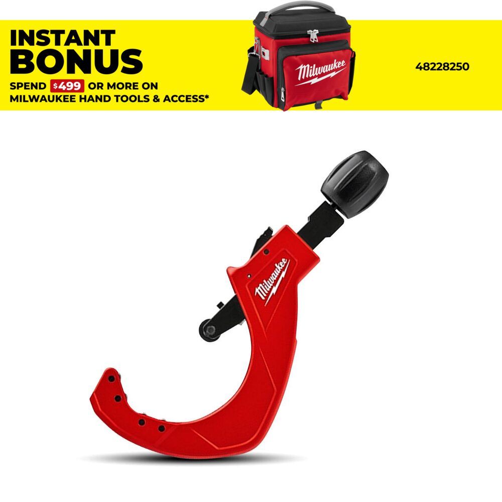 Milwaukee 48224254 76mm (3") Quick Adjust Copper Tubing Cutter – image 1