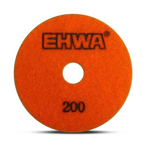Ehwa RS100200 100mm (4") 400 Grit Wet/Dry Diamond Resin Pad – image 2