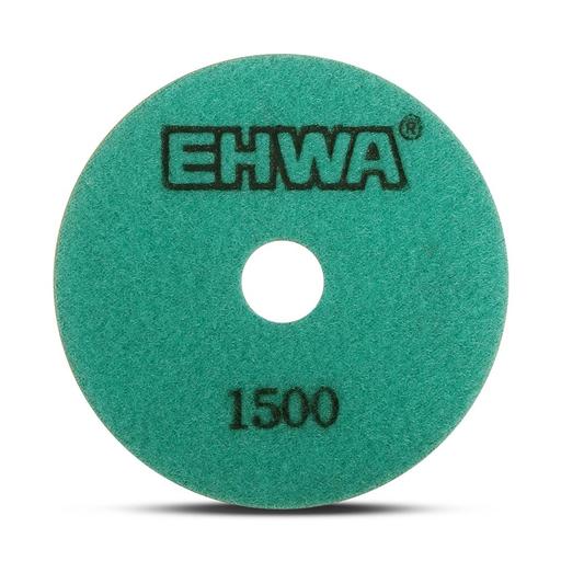 Ehwa RS1001500 100mm (4") 1500 Grit Wet/Dry Diamond Resin Pad – image 2