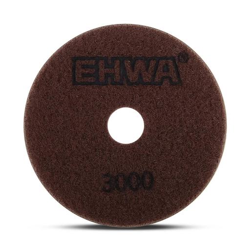 Ehwa RS1003000 100mm (4") 3000 Grit Wet/Dry Diamond Resin Pad – image 2