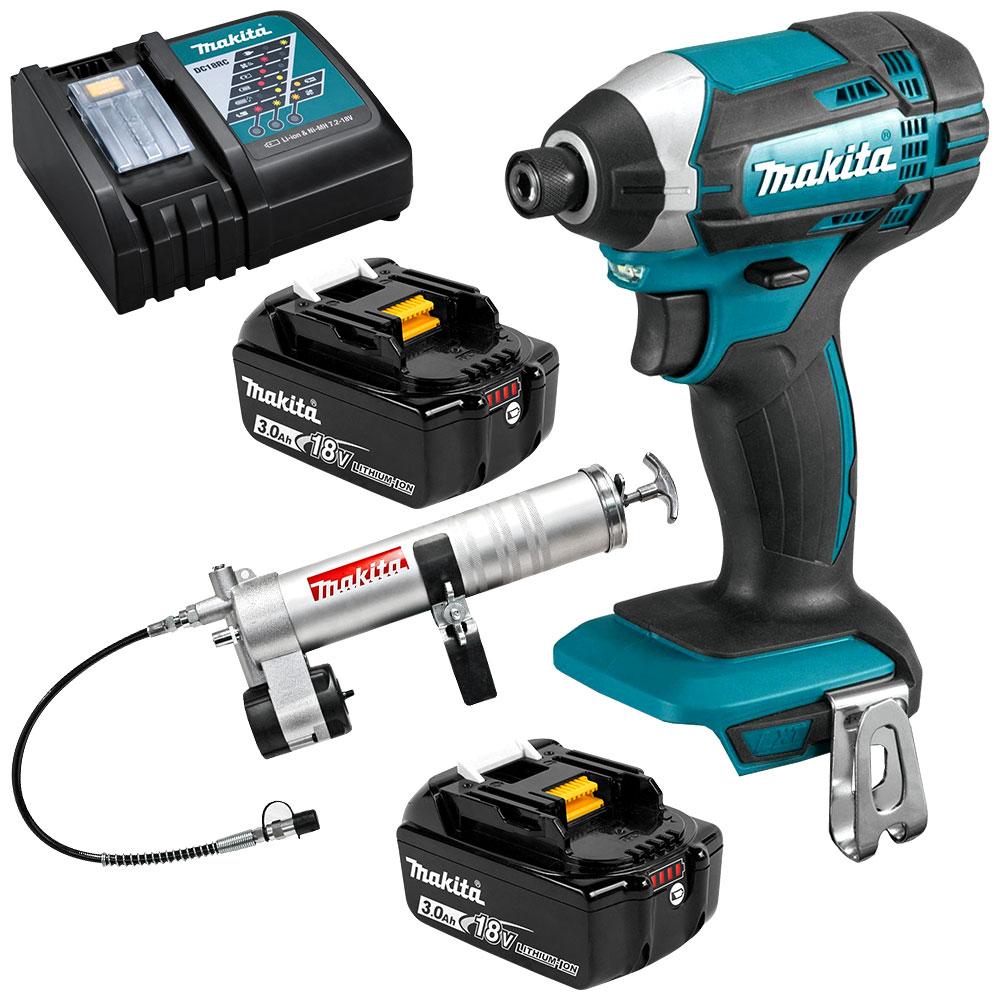 Makita DTD152RFEX 18V 3.0Ah Li-ion Cordless Impact Driver Combo Kit