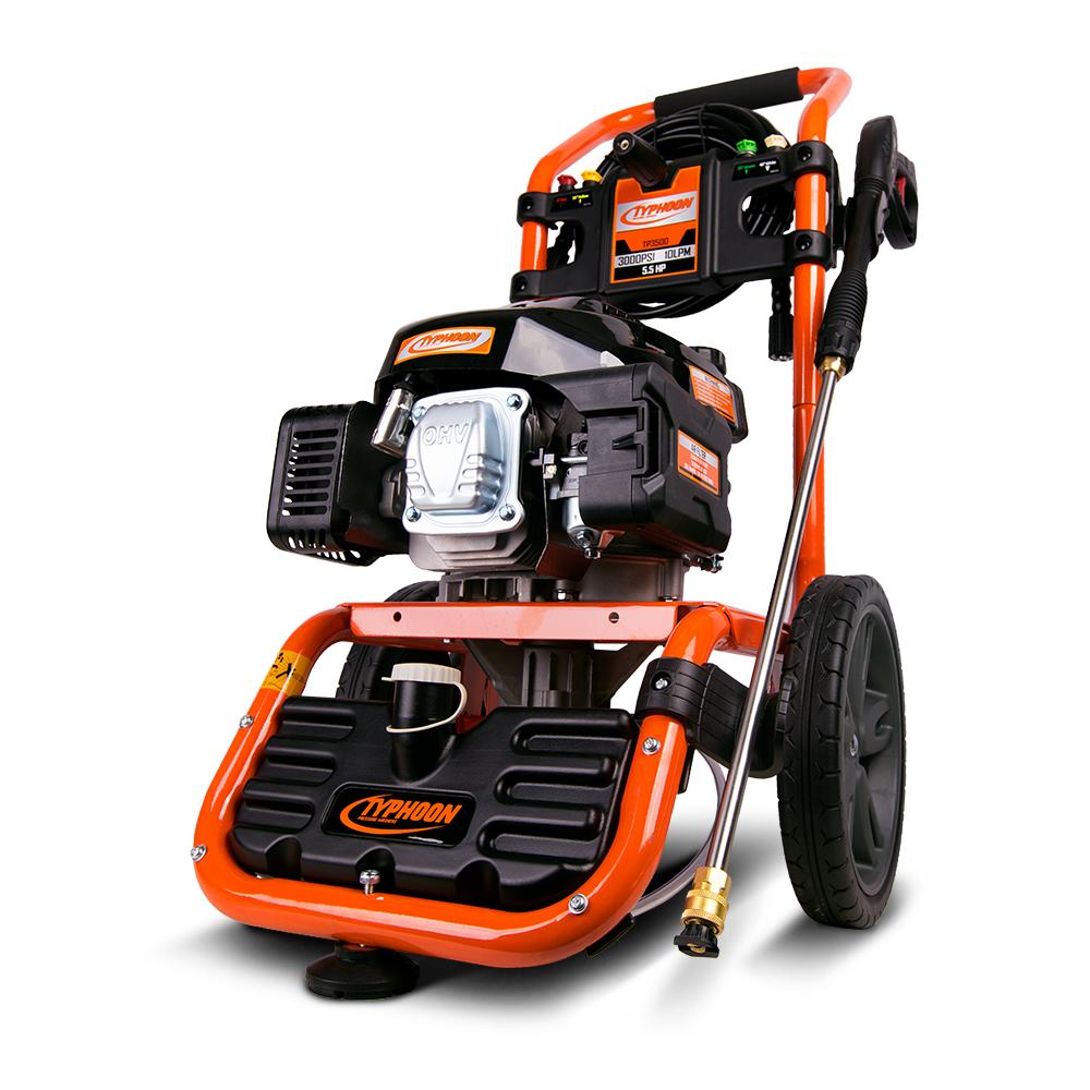 Typhoon TP3500 5.5HP 4176PSI EWP Petrol Pressure Washer With Turbo Head
