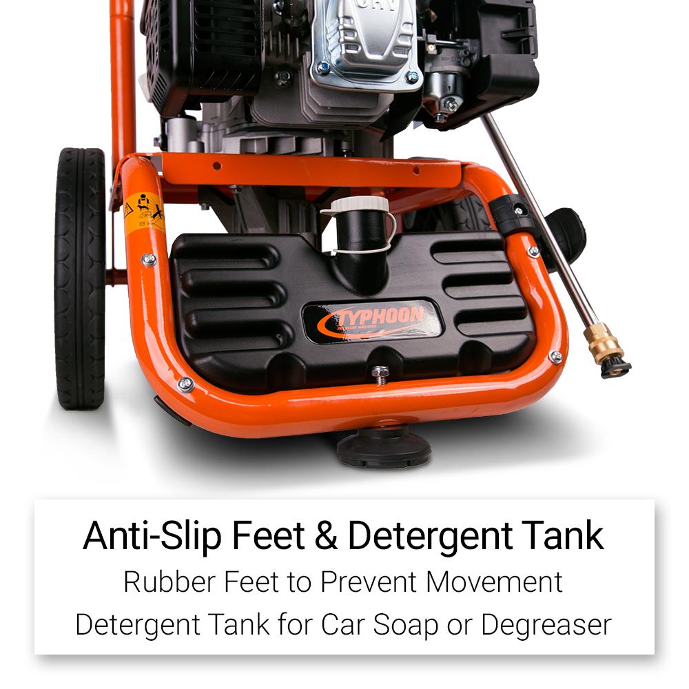 Typhoon TP3500 5.5HP 4176PSI EWP Petrol Pressure Washer With Turbo Head