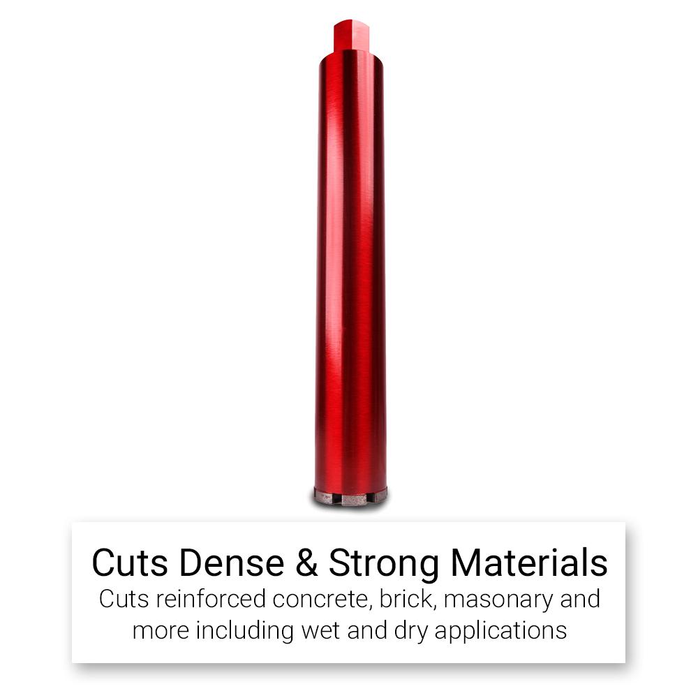 Xtorque X78CB 78mm Laser Welded Diamond Core Drill Bit – image 3