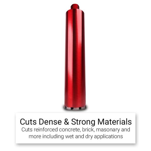 Xtorque X102CB 102mm Laser Welded Diamond Core Drill Bit – image 3