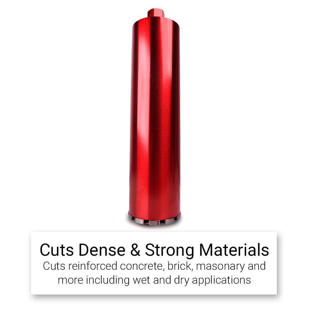 Xtorque X127CB 127mm Laser Welded Diamond Core Drill Bit – image 3