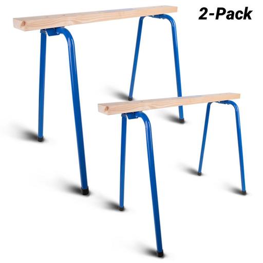Ninja XTO900 Folding Metal Leg Sawhorse - 2 Pack