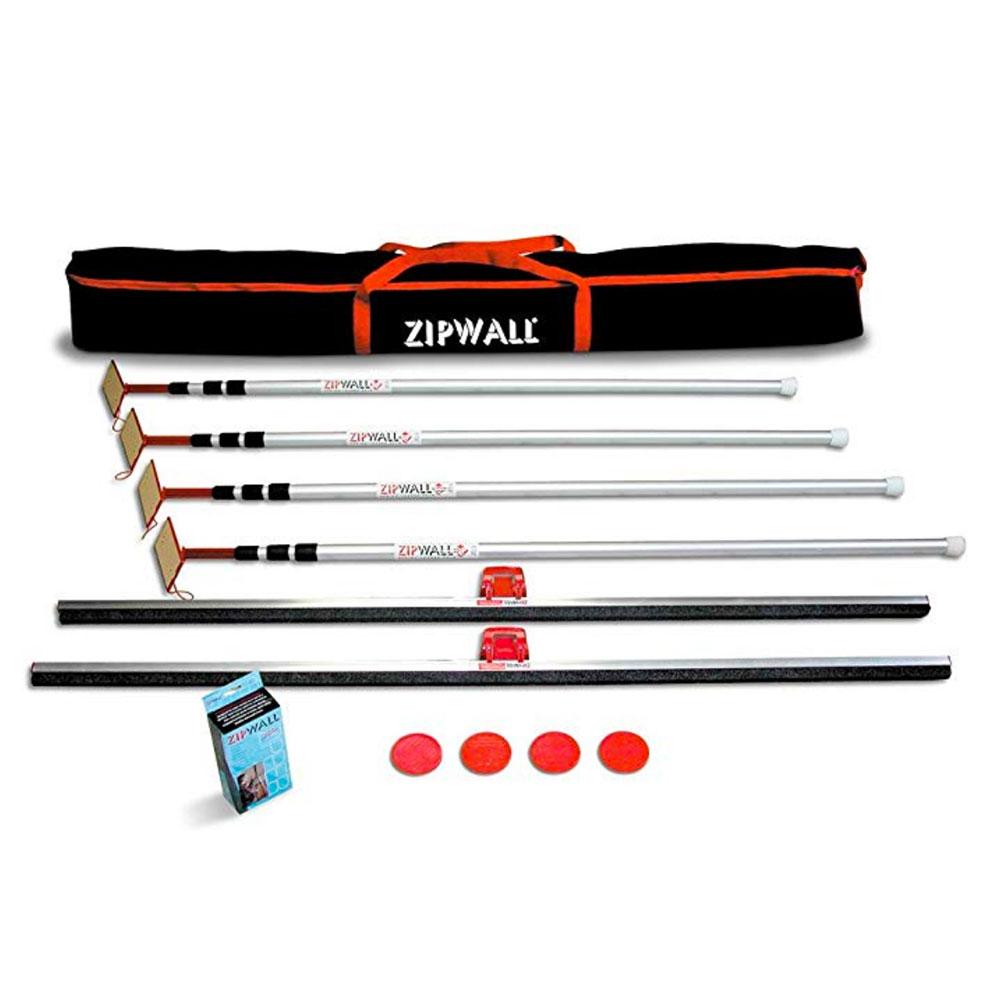 Zipwall ZSP4 (SLP4) Barrier System 4 Pack Plus – image 1
