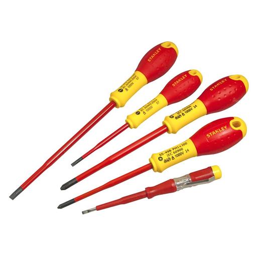 Stanley XTHT0-62692 FatMax 5pce Slimline VDE Screwdrivers