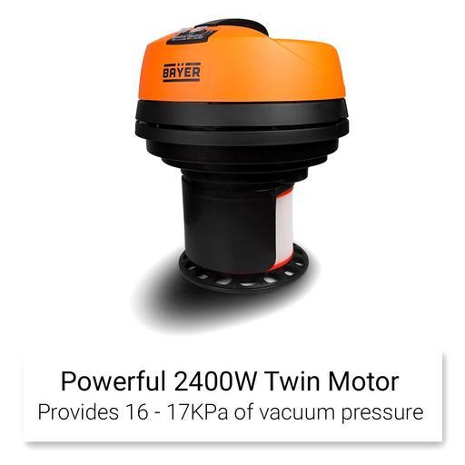 Bayer B60L 2400W 60L Wet & Dry Vacuum with Twin Motor – image 2