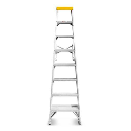 Climbrite CLIAS7STEP 2.4m Single Side Aluminium 8 Step Ladder – image 2