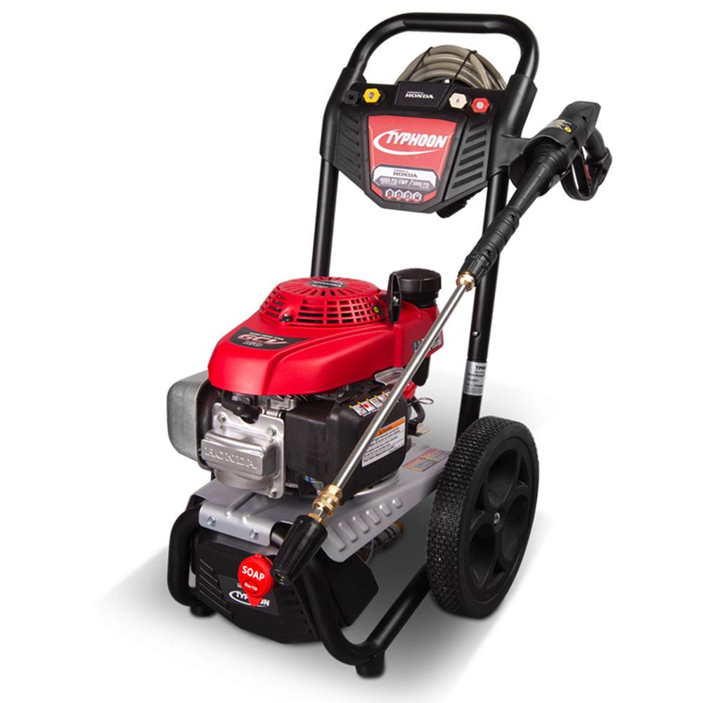 Typhoon TPW3000H 4.5HP 4800PSI EWP Petrol Pressure Washer With Turbo Head