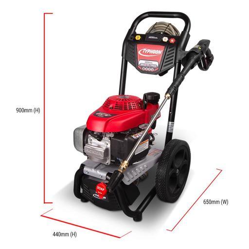 Typhoon TPW3000H 4.5HP 3000PSI EWP Petrol Pressure Washer With Turbo Head – image 9