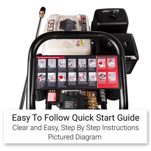 Typhoon TPW4200H 13HP 6720PSI EWP Honda Powered Petrol Pressure Washer With Turbo Head – image 9