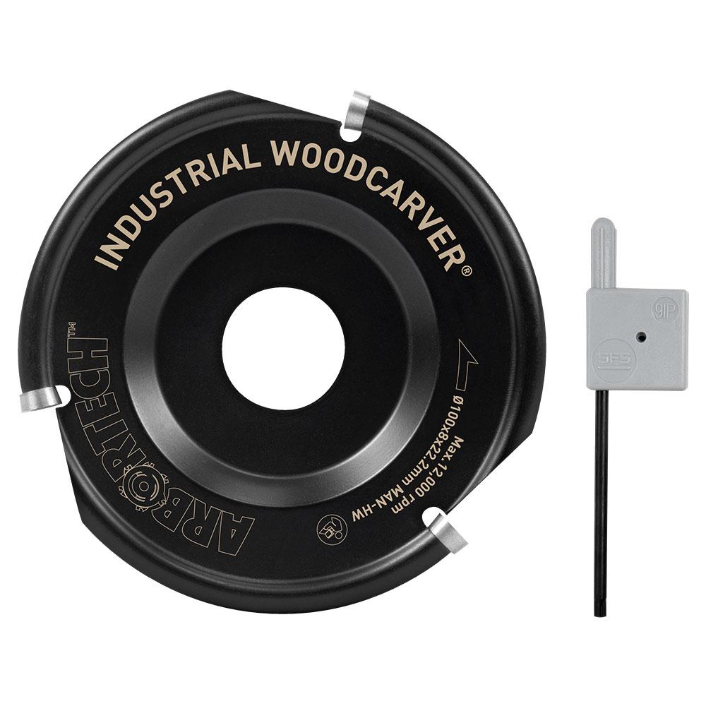 Arbortech IND.FG.100 Industrial Woodcarver Blade – image 1