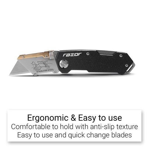 Razor RAZU5 Quick-Change Folding Utility Knife – image 4