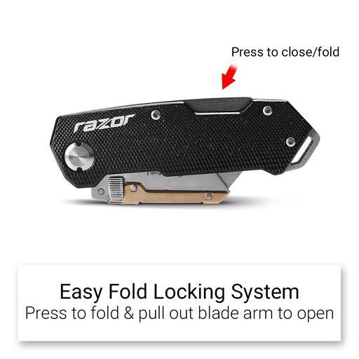 Razor RAZU5 Quick-Change Folding Utility Knife – image 6